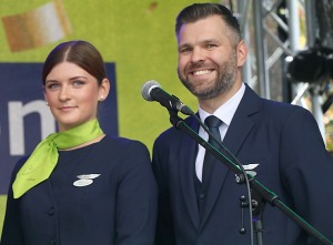 «airBaltic» lidostā «Rīga» svinīgi sagaida lidsabiedrības 50 000 000 pasazieri 9