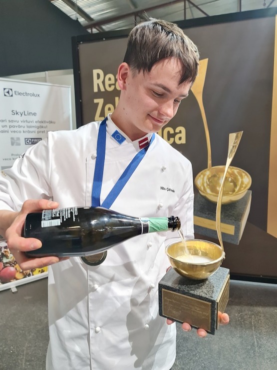 «Latvijas gada pavārs 2022» ir Nils Ģēvele un «Latvijas pavārzellis 2022» ir Agate Batraga  «Latvijas gada pavārs 2022» ir Nils Ģēvele un «Latvijas pavārzellis 2022» ir Agate Batraga 323770