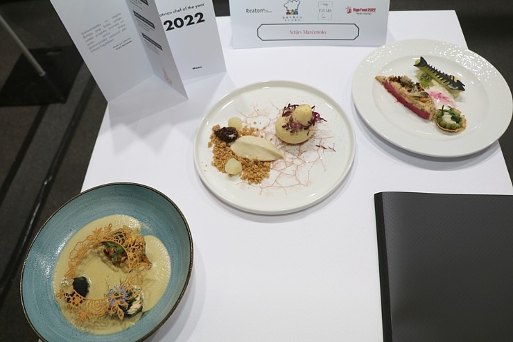 Iepazīsti Pavāru kluba organizēto konkursa «Latvijas gada pavārs 2022» dalībnieku darbus 323834