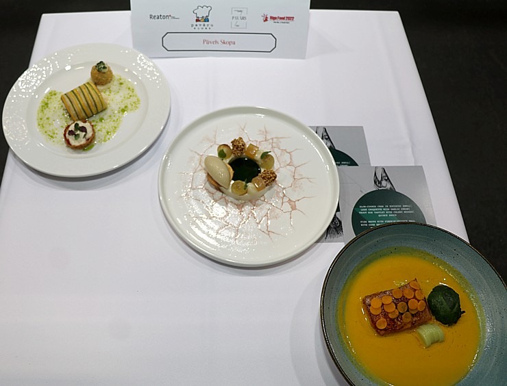 Iepazīsti Pavāru kluba organizēto konkursa «Latvijas gada pavārs 2022» dalībnieku darbus 323829