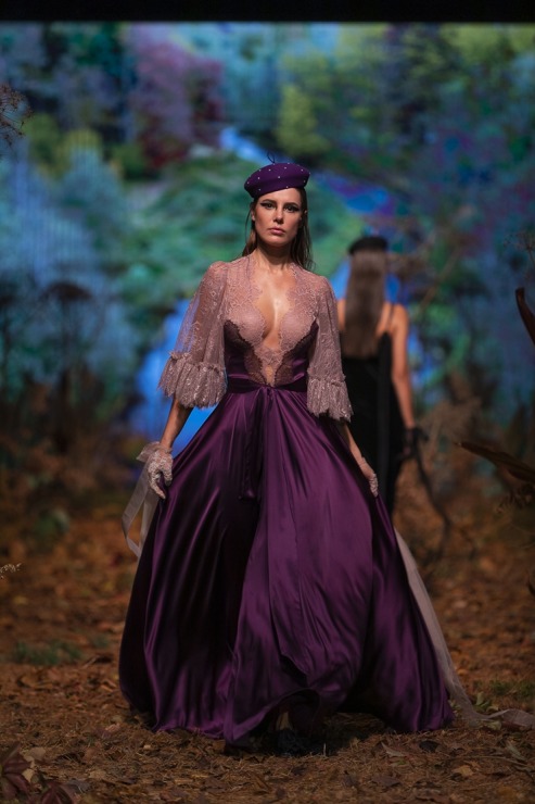 Rīgas modes nedēļā «Riga Fashion Week 2022» prezentējas «Amoralle» no Latvijas . Foto: Mark Litvyakov 325842