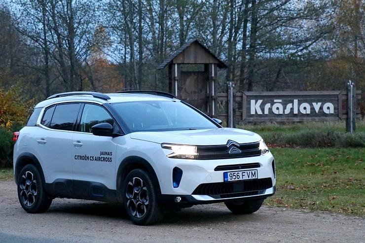 Travelnews.lv sadarbībā ar «Autohalle.com» apceļo Latgali ar jauno «Citroën C5 Aircross» 326636