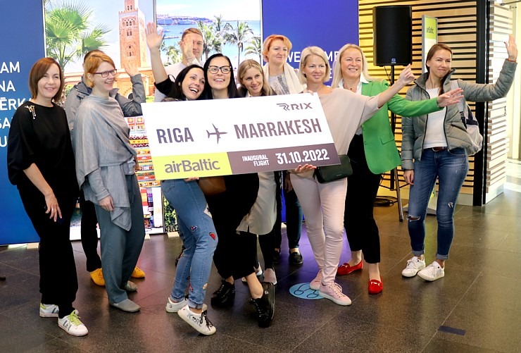 «airBaltic» atklāj pirmo tiešo regulāro lidojumu no Rīgas uz Āfriku (Marakešu) 326762