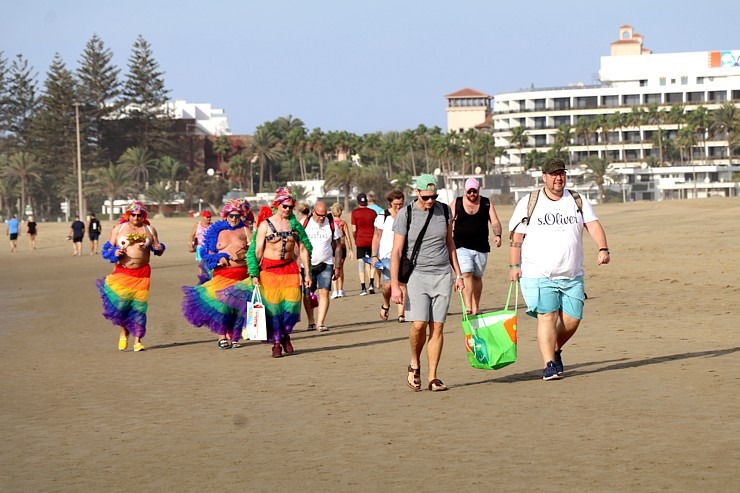 Maspalomas kāpas līdz 20 metru augstumam Grankanāriju salā rada tuksneša sajūtu. Sadarbībā ar Tez Tour Latvia un airBaltic 327722