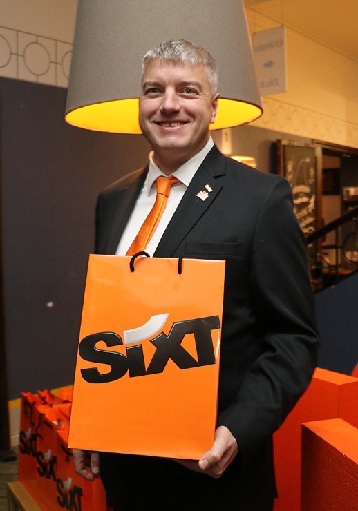 Auto noma «SIXT» rīko pateicības brokastis sadarbības partneriem. 329384