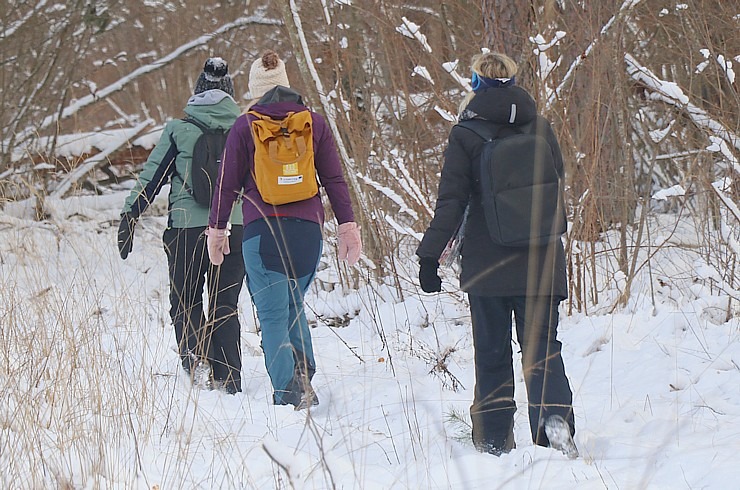 Travelnews.lv izbauda 24 km pārgājienu Jelgavas novadā sala un vēja apstākļos 330762