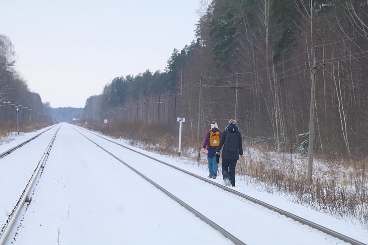 Travelnews.lv izbauda 24 km pārgājienu Jelgavas novadā sala un vēja apstākļos 330763