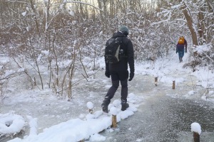 Travelnews.lv izbauda 24 km pārgājienu Jelgavas novadā sala un vēja apstākļos 8