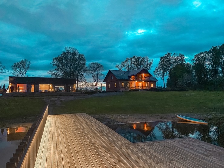 Brīvdienu māja «Ķestermuiža» Alūksnē piedāvā modernu naktsmītni, pirti un relaksāciju. Foto: Egons Lācis, Māris Šļivka, Ainars Cekuls 331545