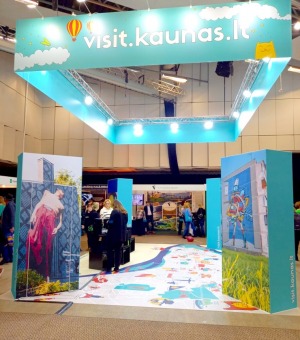 Viļņā notiek Lietuvas tūrisma izstāde «Adventur 2023». Foto: Līga Kondrāte 3