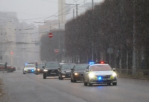 Rīgā notiek atbalsta akcija bijušajam Gruzijas prezidentam Mihaelam Saakašvili 14