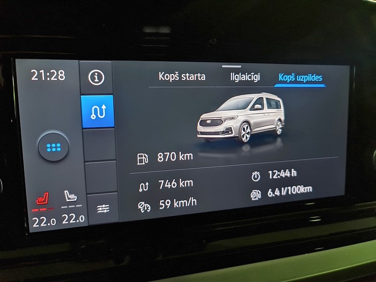 Travelnews.lv sadarbībā ar auto nomu «Europcar Latvija» izbrauc 721 km ar 7-vietīgo Ford Tourneo Connect 333923