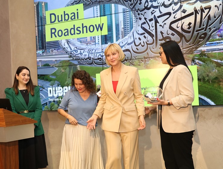 «airBaltic» rīko ceļojumu konsultantiem Dubaijas «Dubai Roadshow» Vecrīgas viesnīcā «Grand Hotel Kempinski Riga» 334220