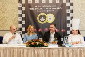 Baltijā pirmā pārtikas kvalitātes konkursa «The Baltic Taste Award» izziņošanas pasākums 20