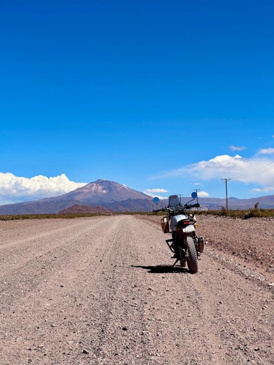 Arnis Jaudzems ar motociklu apceļo Argentīnu 2000 km garā maršrutā. Foto: Arnis Jaudzems 335008