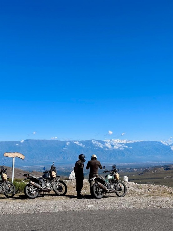 Arnis Jaudzems ar motociklu apceļo Argentīnu 2000 km garā maršrutā. Foto: Arnis Jaudzems 335028