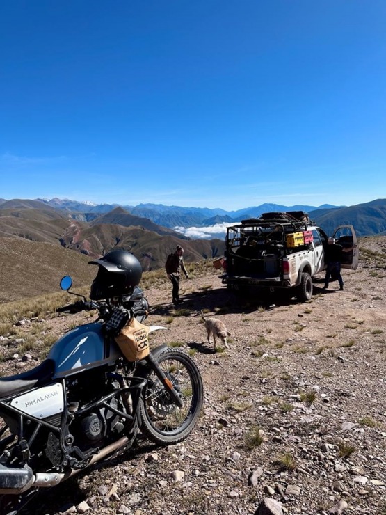 Arnis Jaudzems ar motociklu apceļo Argentīnu 2000 km garā maršrutā. Foto: Arnis Jaudzems 334993