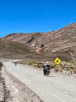 Arnis Jaudzems ar motociklu apceļo Argentīnu 2000 km garā maršrutā. Foto: Arnis Jaudzems 10