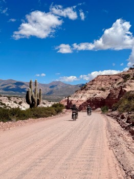 Arnis Jaudzems ar motociklu apceļo Argentīnu 2000 km garā maršrutā. Foto: Arnis Jaudzems 14