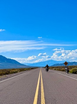 Arnis Jaudzems ar motociklu apceļo Argentīnu 2000 km garā maršrutā. Foto: Arnis Jaudzems 21