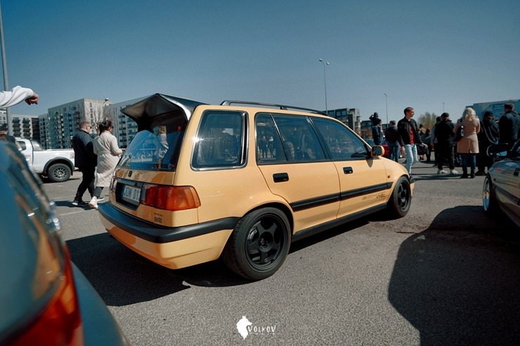 Japāņu automašīnu saietā «Japfest Riga» pulcējas 250 spēkratu īpašnieki no Baltijas. Foto: Sergejs Volkovs 335495