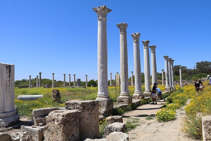 Travelnews.lv apmeklē Ziemeļkipras iespaidīgākās antīkās romiešu pilsētas drupas Salamis 336208