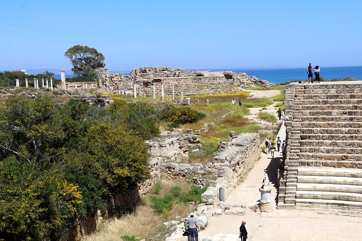 Travelnews.lv apmeklē Ziemeļkipras iespaidīgākās antīkās romiešu pilsētas drupas Salamis 336199