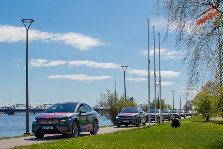 Škoda turpina veiksmīgo sadarbību Starptautisko Hokeja federāciju. Foto: Gatis Smudzis 336374