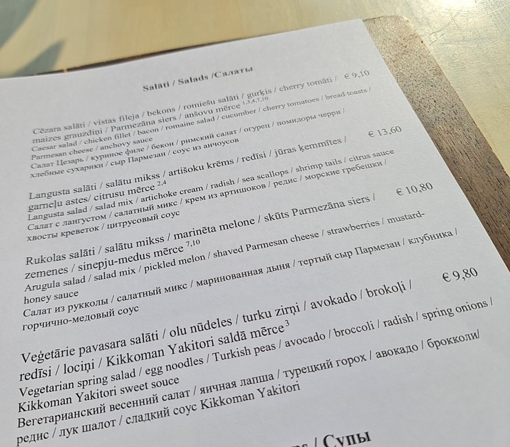 Travelnews.lv izbauda Jelgavas restorāna «Pilsētas Elpa» ēdienkarti un viesmīlību 337071