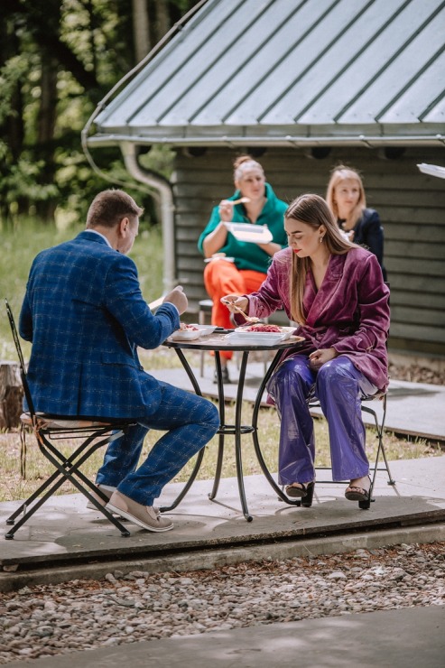 Lūznavas muižā pulcējas Latgales tūrisma profesionāļi uz semināru «Esi i dori». Foto: Dagnija Bernāne 337363