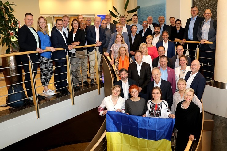 Ukrainas tūrisma asociācija «AITO» Rīgā tiek uzņemta Eiropas tūrisma aģentu un operatoru asociāciju apvienībā - «ECTAA» 337736