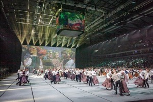 Fotogrāfs Mareks Galinovskis piedāvā: Latviešu skatuviskās dejas lielkoncerts 