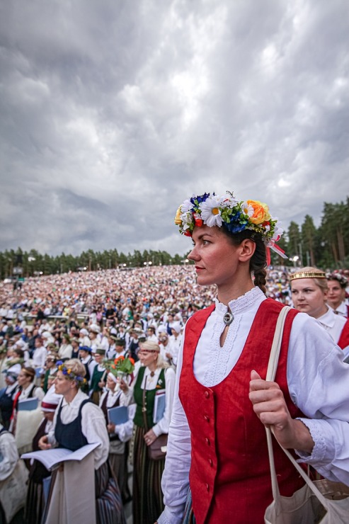 Fotogrāfs Mareks Galinovskis: Dziesmu svētku lielkoncerts «Tīrums. Dziesmas ceļš» skan Mežaparka Lielajā estrādē 339829