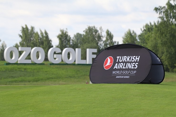 Turkish Airlines Pasaules Golfa Kausa turnīrs notiek Rīgas Ozo golfa klubā 340210