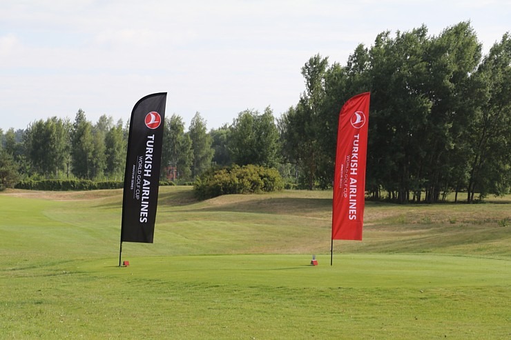 Turkish Airlines Pasaules Golfa Kausa turnīrs notiek Rīgas Ozo golfa klubā 340219