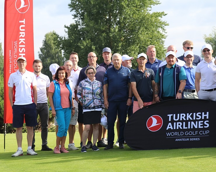 Turkish Airlines Pasaules Golfa Kausa turnīrs notiek Rīgas Ozo golfa klubā 340227