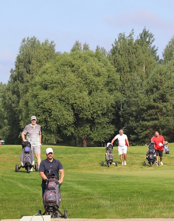 Turkish Airlines Pasaules Golfa Kausa turnīrs notiek Rīgas Ozo golfa klubā 340231