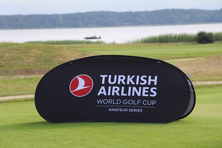 Turkish Airlines Pasaules Golfa Kausa turnīrs notiek Rīgas Ozo golfa klubā 340216