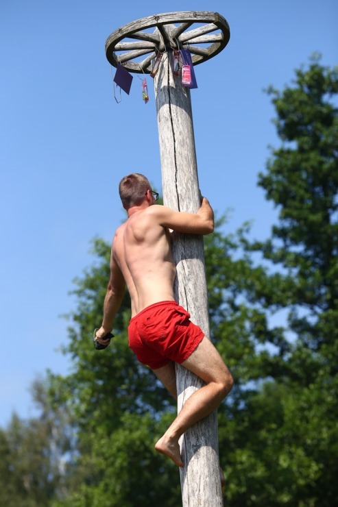 Limbaži 830.gadu jubileju svin Lielezera pludmalē ar dažādām aktivitātēm. Foto: Ingus Evertovskis 341279