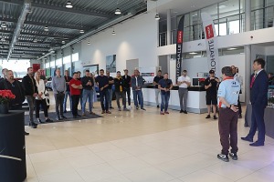 Rīgas autosalonā «Autohalle» tiek prezentēts jaunais «Hyundai Kona Electric» 6