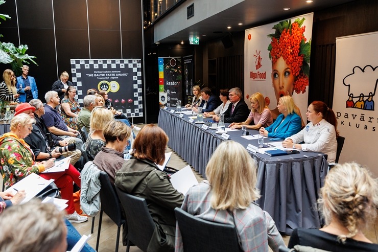 Pārtikas izstāde «Riga Food 2023» aicina medijus viesnīcā «Pullman Riga Old Town» uz preses konferenci. Foto: RigaFood.lv 342125