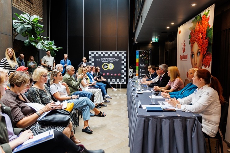 Pārtikas izstāde «Riga Food 2023» aicina medijus viesnīcā «Pullman Riga Old Town» uz preses konferenci. Foto: RigaFood.lv 342134