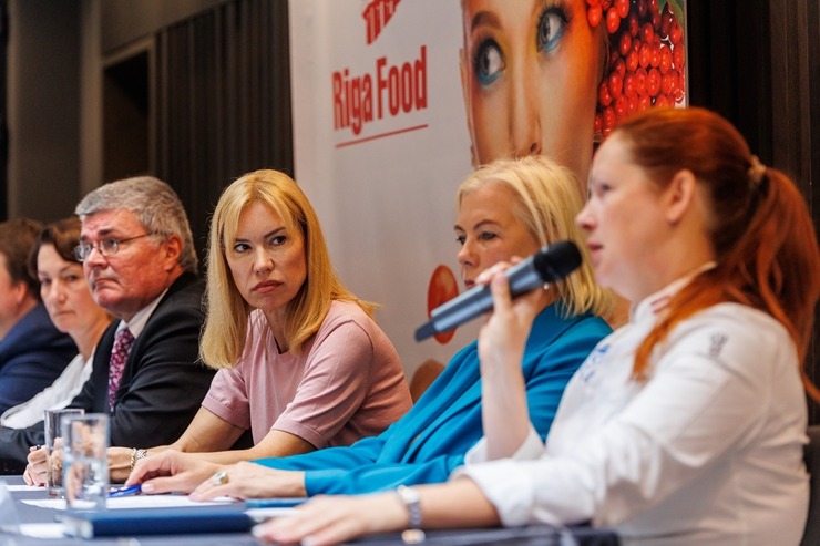 Pārtikas izstāde «Riga Food 2023» aicina medijus viesnīcā «Pullman Riga Old Town» uz preses konferenci. Foto: RigaFood.lv 342133