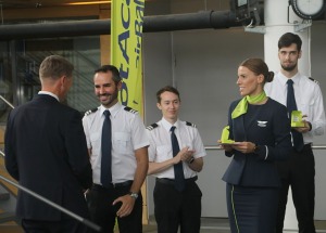«airBaltic» Pilotu akademija svin piekto gadadienu 12