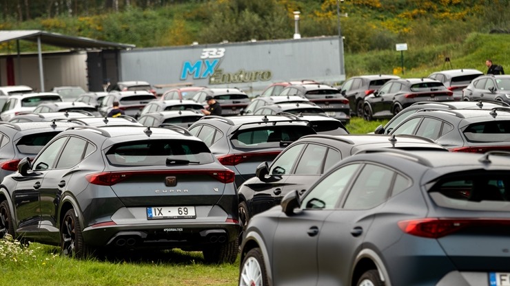 Latvijas salidojumā «CUPRA Summit 2023» pulcējas vairāk nekā 750 spēkrati. Foto: ogilvy.lv 343179