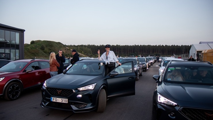 Latvijas salidojumā «CUPRA Summit 2023» pulcējas vairāk nekā 750 spēkrati. Foto: ogilvy.lv 343159