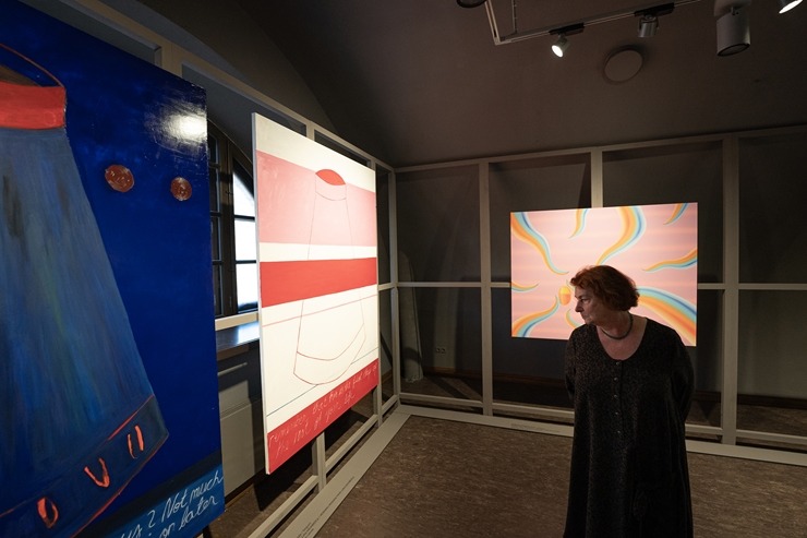 Rotko muzejs Daugavpilī ielūdz pilsētas viesus iepazīties ar mākslas jaunumiem. Foto: Rotko muzejs 344136
