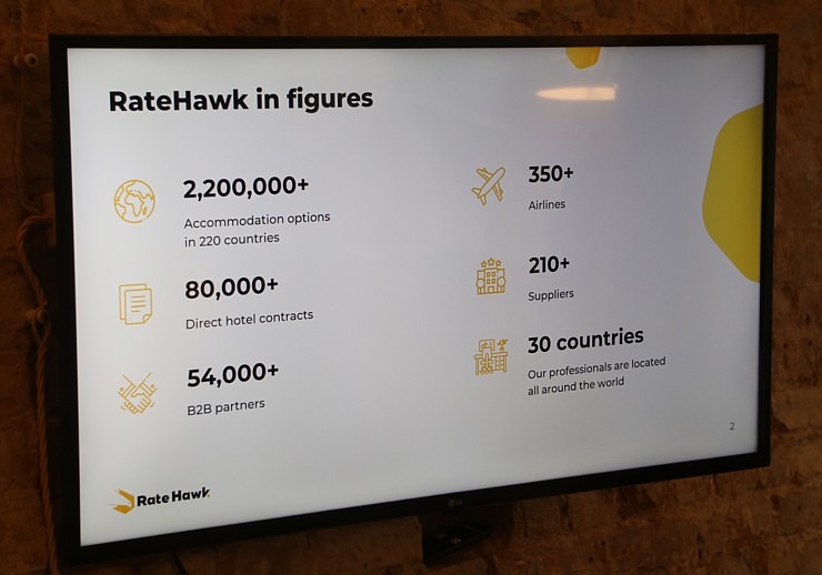 Starptautiskais ceļojumu tehnoloģiju uzņēmums «Rate Hawk» garšīgi satiekas ar Latvijas tūrisma firmām 344342