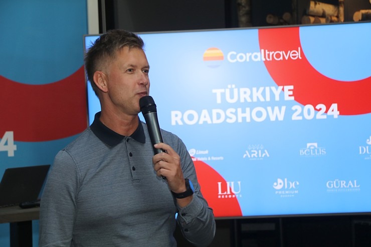 «Coral Travel Latvia» rīko Latvijas tūrisma firmām «Turcijas Roadshow» Rīgas «Pullman Riga Old Town» 345261