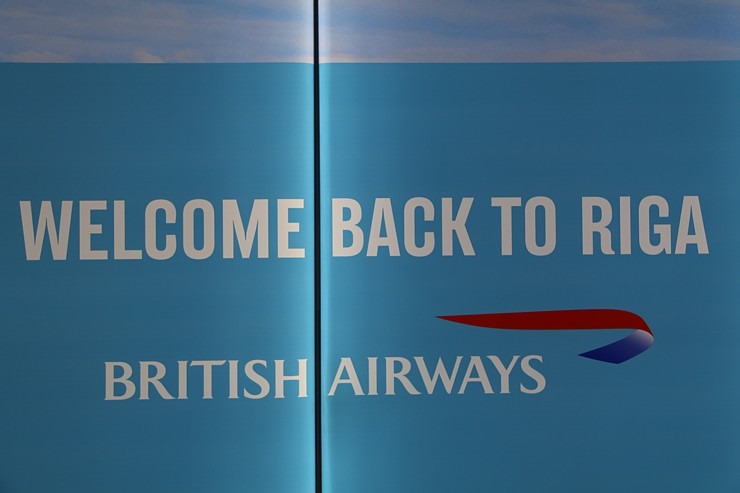 Lidsabiedrība «British Airlines» atgriežas lidostā «Rīga» 346073